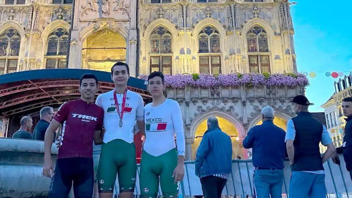 El joven José Cabrera de Jalpa, Zacatecas participó en la ronda celebrada en Belgíca2